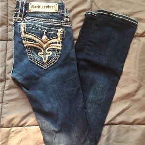 Woman’s Rock Revival Jeans Size 25 Long
